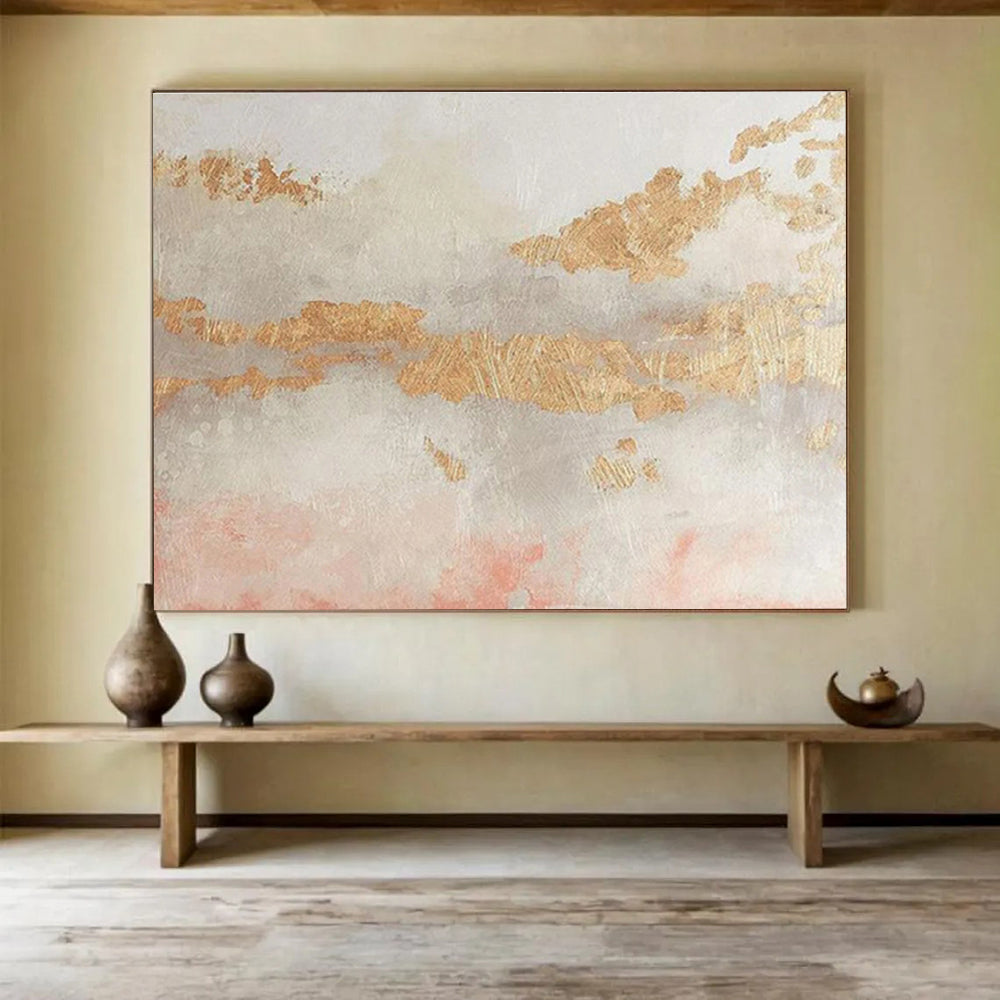 Massive - Scale Abstract Mural for Bar & Entryway DKH440
