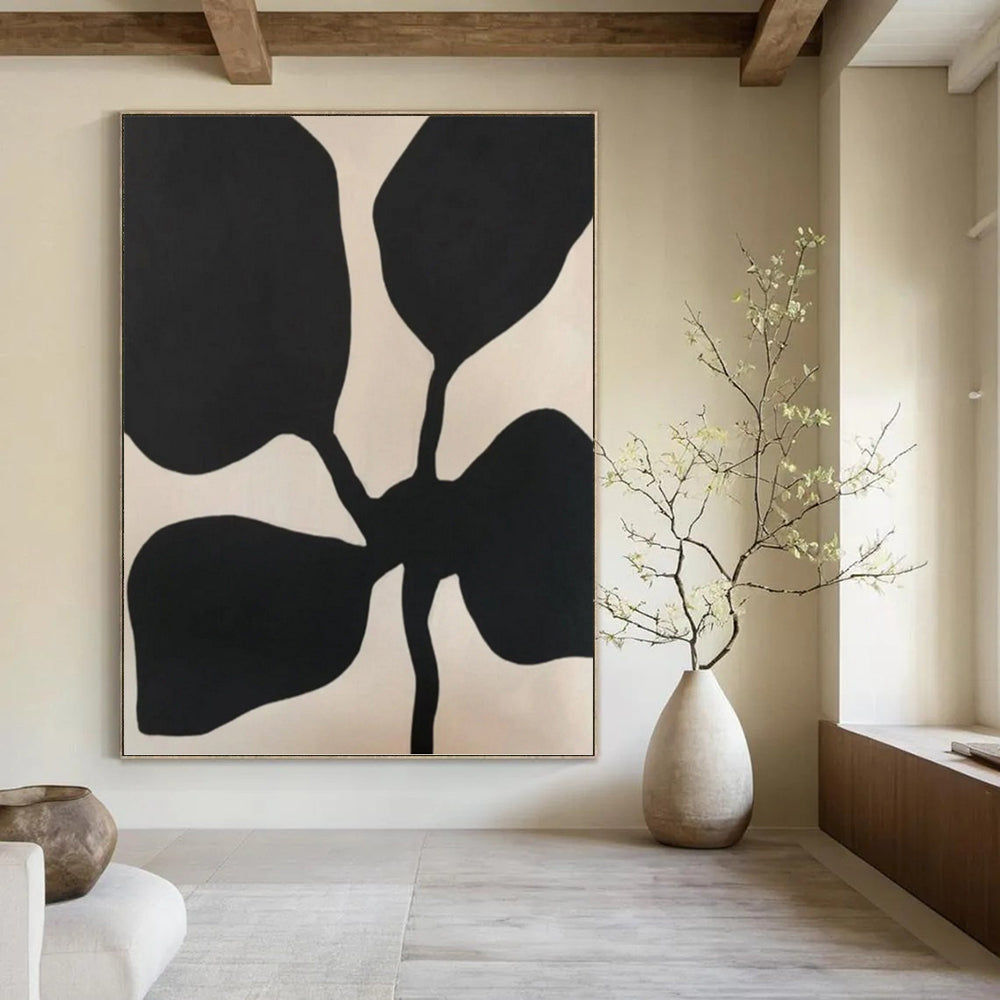 Gorgeous Hand - Rendered Textured Canvas Abstract for Hallway & Bar DKH1077