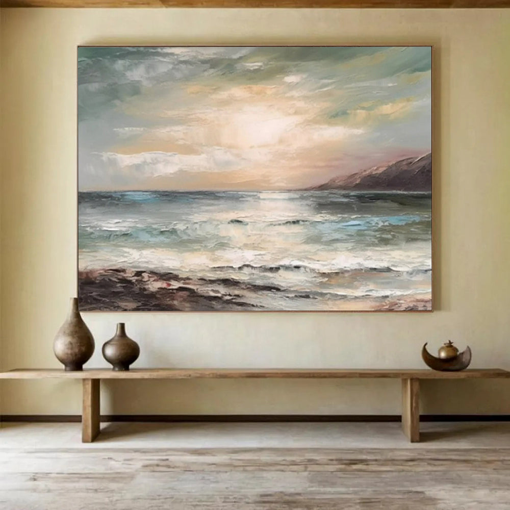 Vast Abstract Mural for Entryway & Hotel Lobby LargeART1546