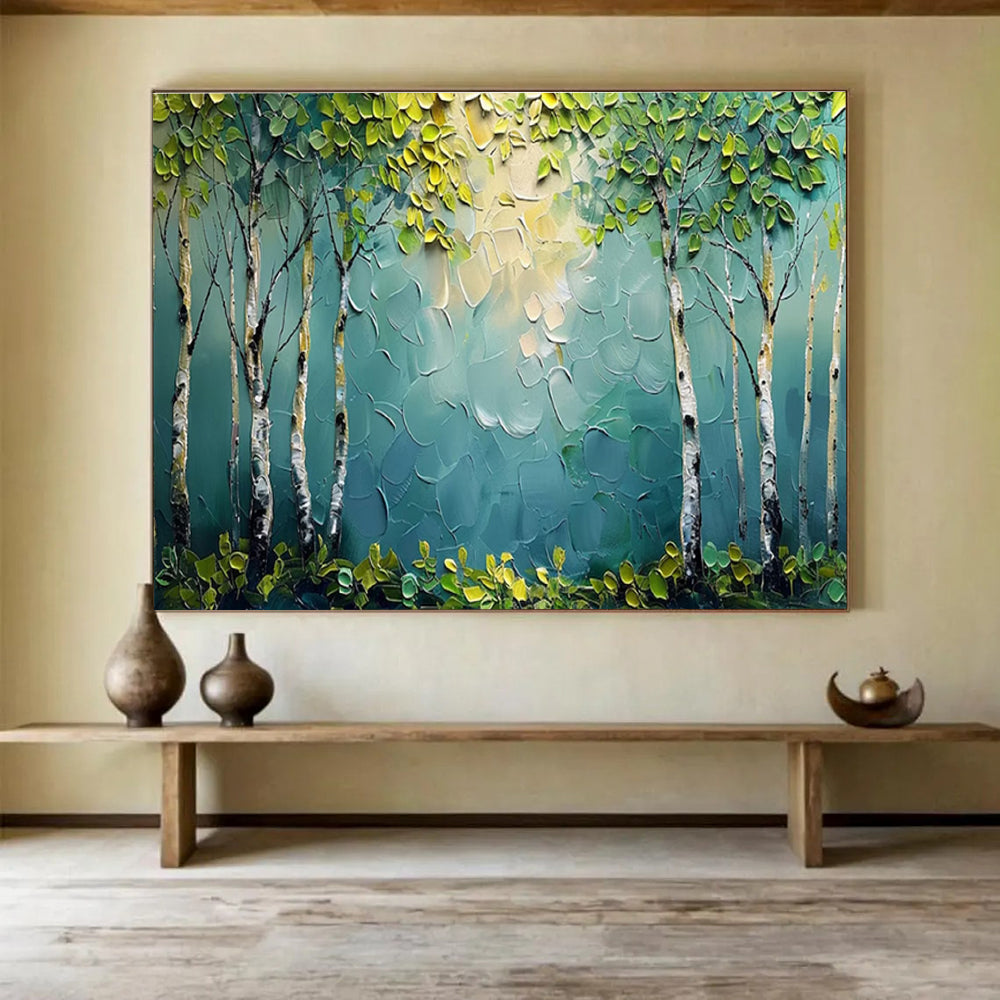Captivating Original Large - Format Textured Hand - Crafted Abstract Wall Decor for Visual Engagement DKH828