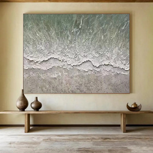 Dramatic Oversized Abstract Canvas for Living Room & Dining Room LargeART1667