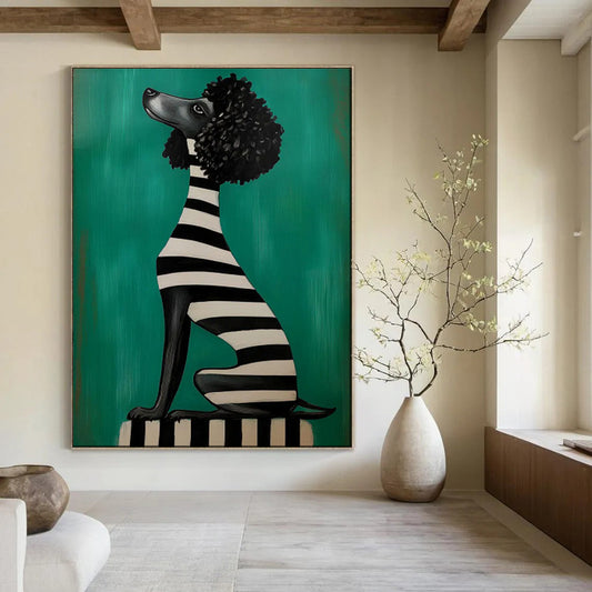 Dreamy Textured Abstract Wall Art for Living Room & Nursery LargeART2049