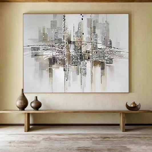 Large - Scale Abstract Painting for Office & Hallway LargeART1551
