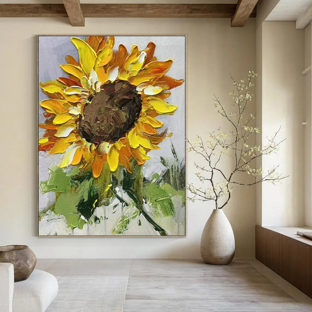 Large-Scale Hand-Painted Abstract Masterpiece for Office & Entryway LargeART2199