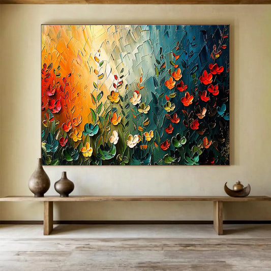 Giant Hand - Painted Textured Abstract Wall Mural for Decorative Impact DKH687