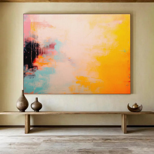 Oversized Abstract Painting for Bar & Office DKH471