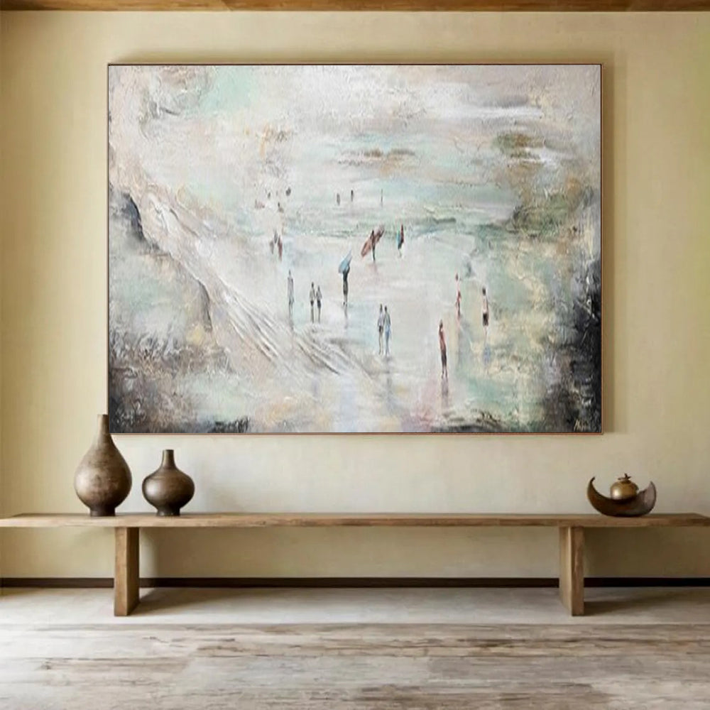Seraphic Abstract Canvas for Bedroom & Living Room LargeART1774