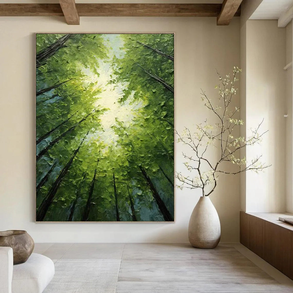 Custom Handmade Abstract Artworks: Big Sizes, Textured Styles for Bedroom & Living Room DTP266