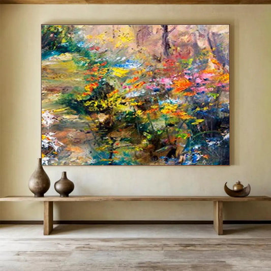 “Artistic Impulses” Massive Abstract Art for Living Room & Dining Room DKH364