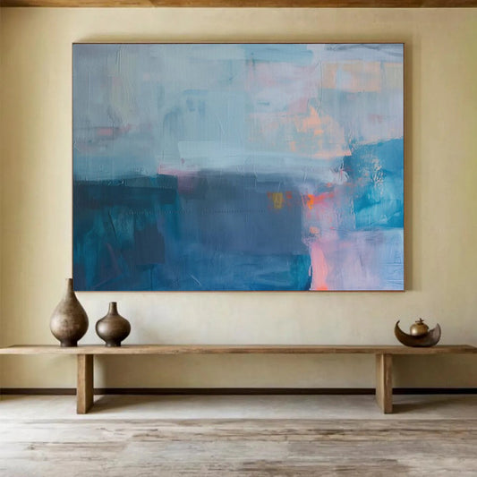 Majestic Abstract Mural for Entryway & Hotel Lobby LargeART1685