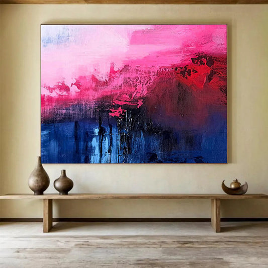 “Innovative Horizons” Vast Abstract Painting for Office & Bar DKH268