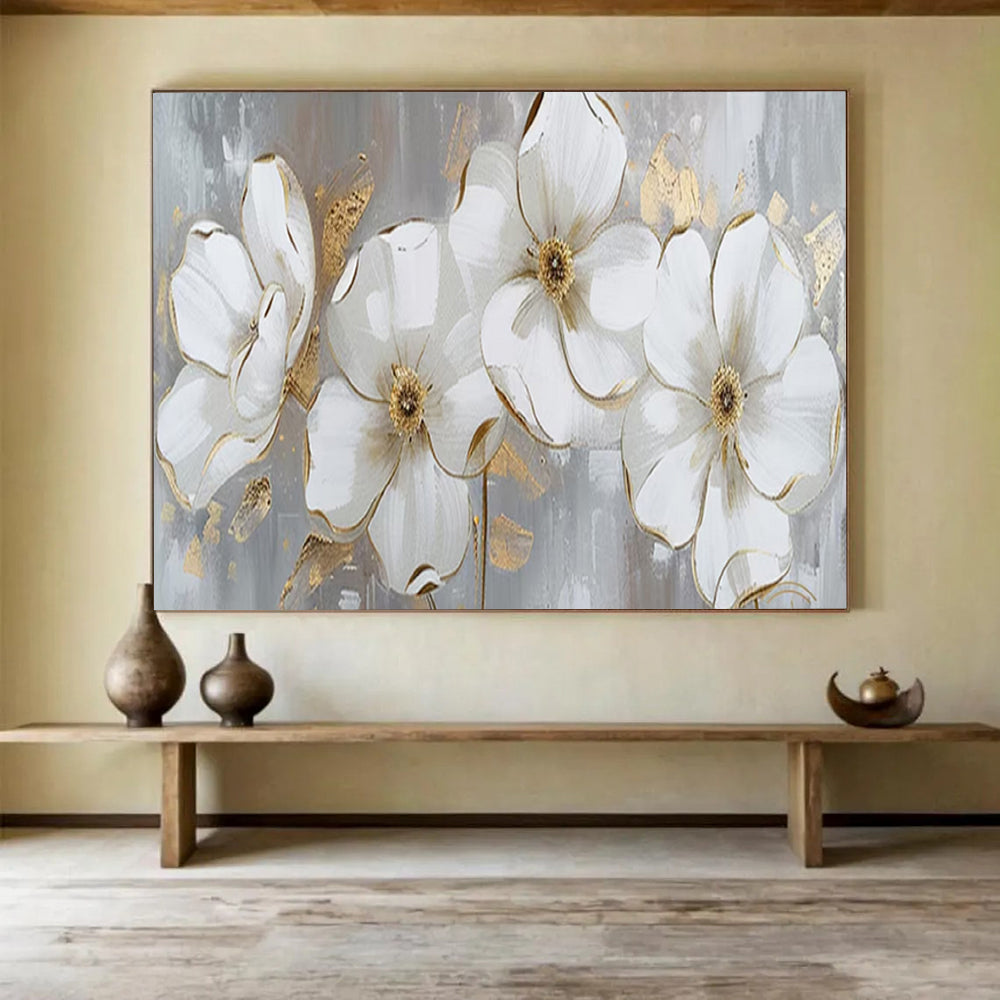 Charming Large Abstract Wall Decor for Bedroom & Office LargeART1653