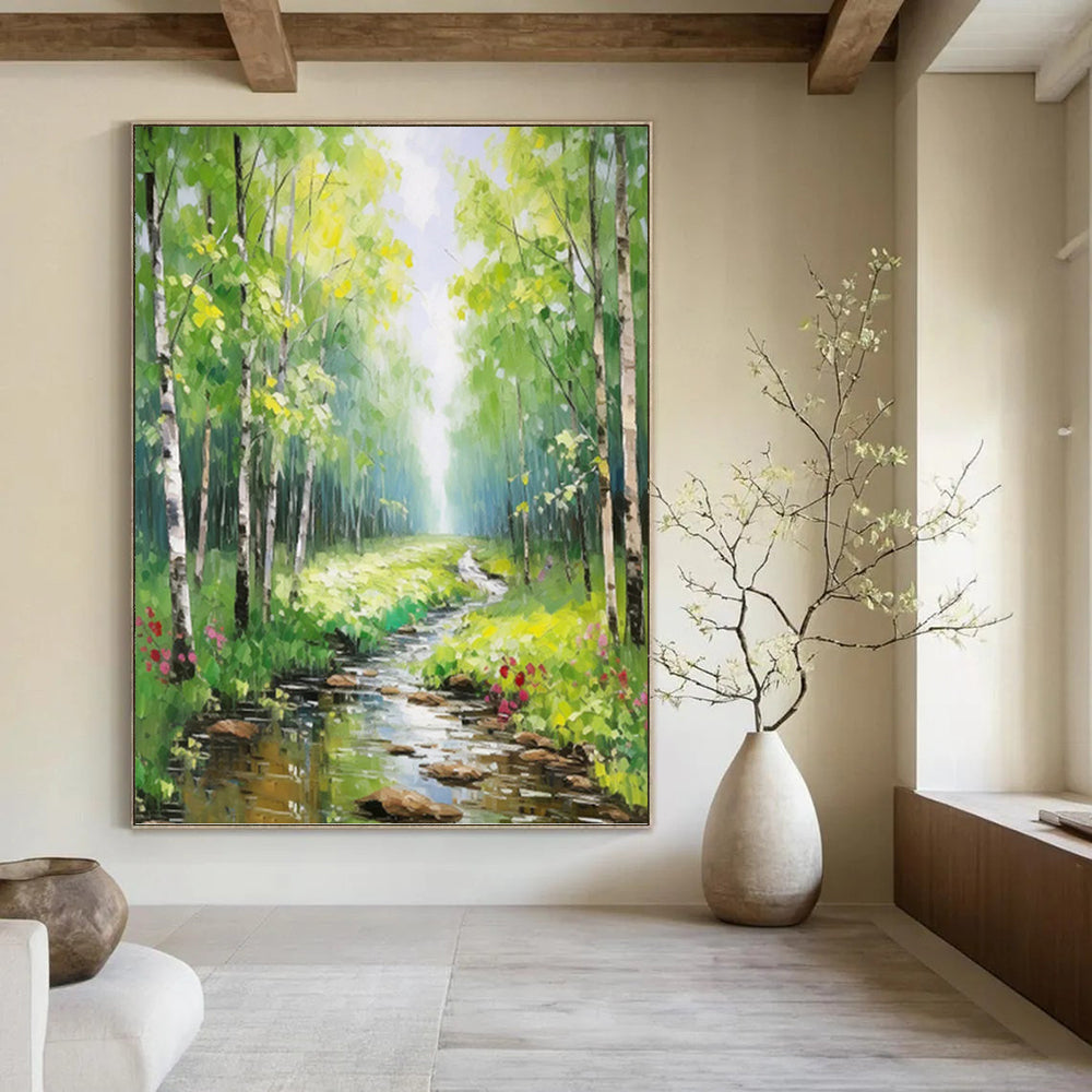 Mesmerizing Hand - Painted Textured Abstract Art for Office & Dining Room DKH1266