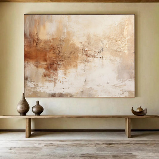 “Abstract Resonance” Oversized Abstract Canvas for Living Room & Bar DKH330