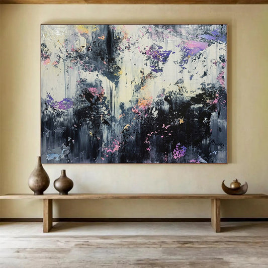 Poised Large Abstract Wall Decor for Hallway & Bar LargeART1752