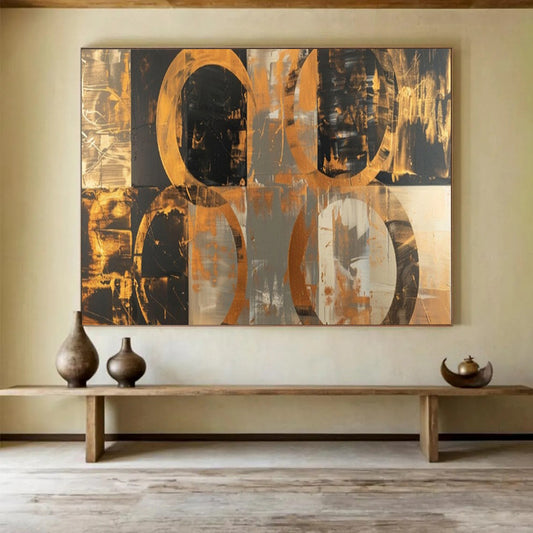 Audacious Abstract Wall Decor for Hallway & Bar LargeART1716