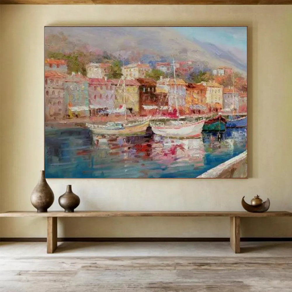 Punk - Inspired Edgy Abstract Wall Decor for Hallway & Bar LargeART1800