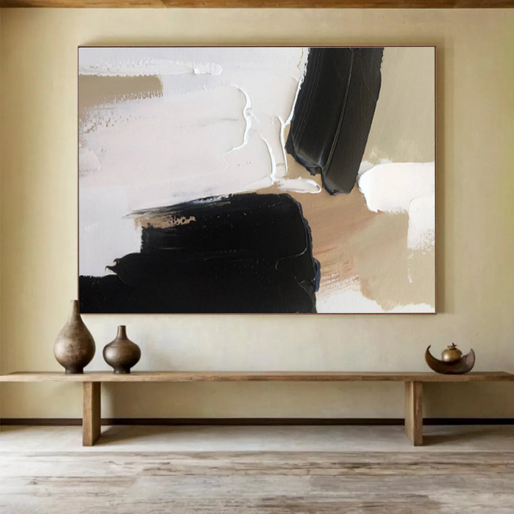 “Rhythmic Odyssey” Colossal Abstract Artwork for Dining Room & Bar DKH316