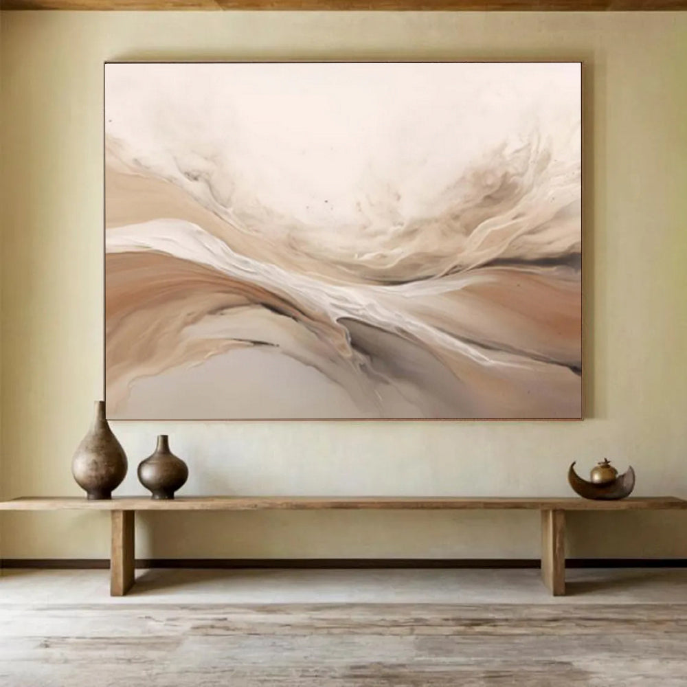 Hand - Painted Custom - Designed Mural for Bedroom & Office DKH092