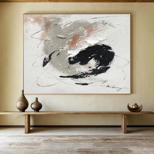 Oversized Abstract Painting for Dining Room & Hallway LargeART1564
