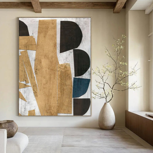 Custom Abstract Paintings: Big Sizes, Handmade Textures for a Stunning Visual DTP216