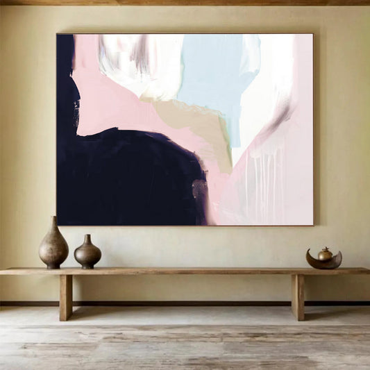 Soft Pastel Abstraction - Oversized Calm Bedroom Decor DLZ132