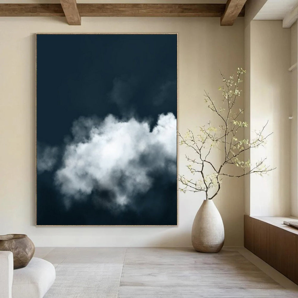 Large Custom Abstract Artworks: Handmade Textures for Bedroom & Office DTP233