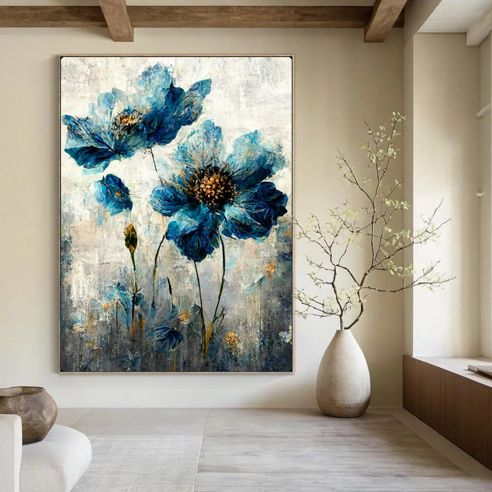 Custom-Crafted Textured Wall Mural for Living Room & Hotel LargeART2169