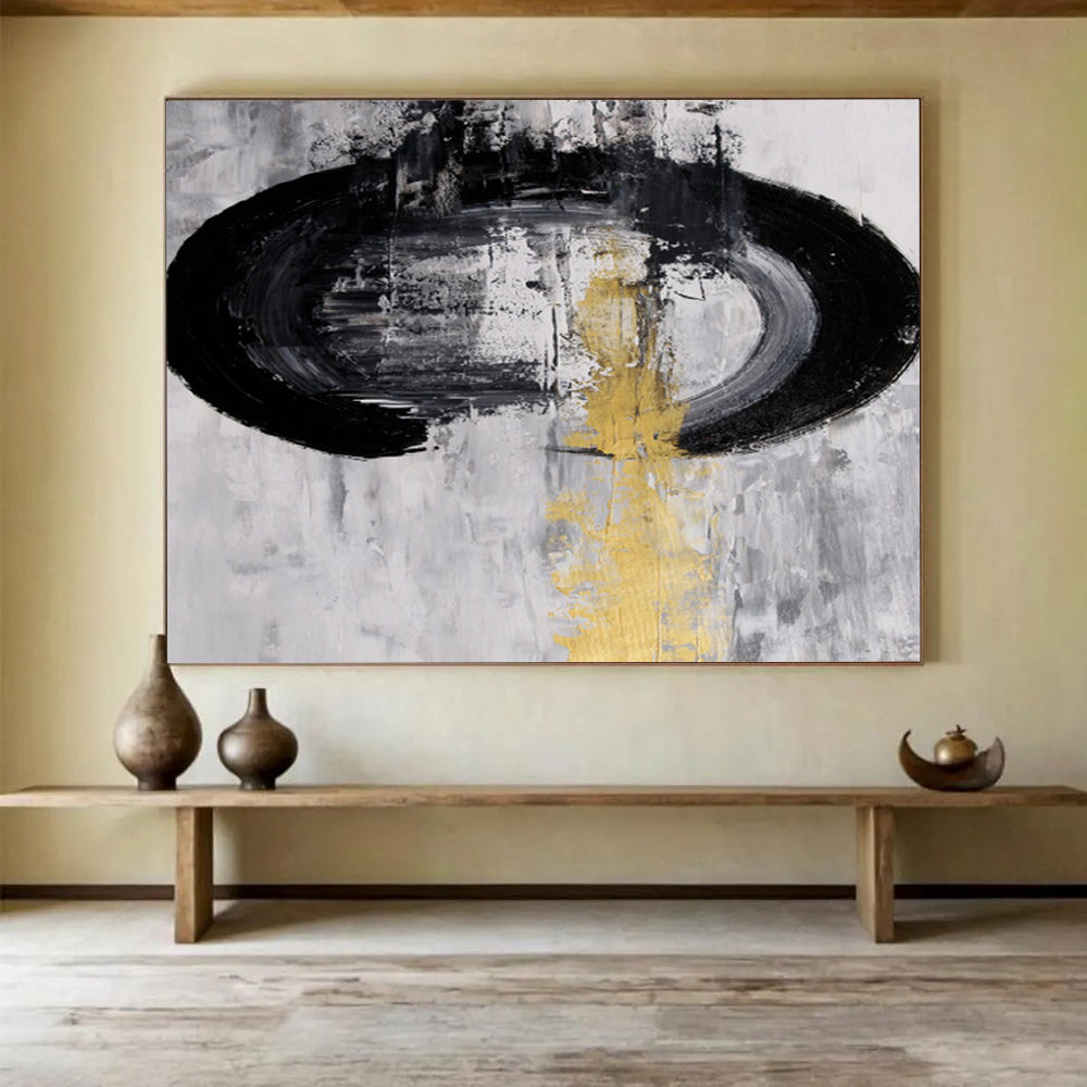 Custom - Made Grand Abstract Wall Art for Banquet Hall DKH016