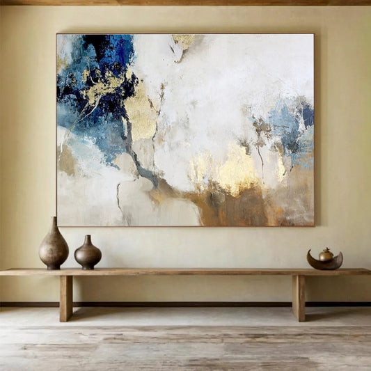 Massive Textured Abstract Canvas for Entryway & Office DKH509