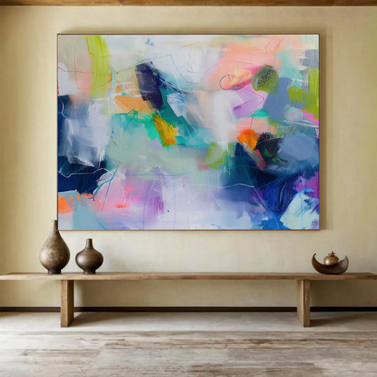 Massive Textured Abstract Art for Office & Entryway DKH497