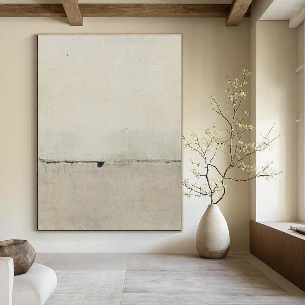 High - End Designer - Painted Textured Canvas Mural for Bar & Hotel Lobby DKH1122