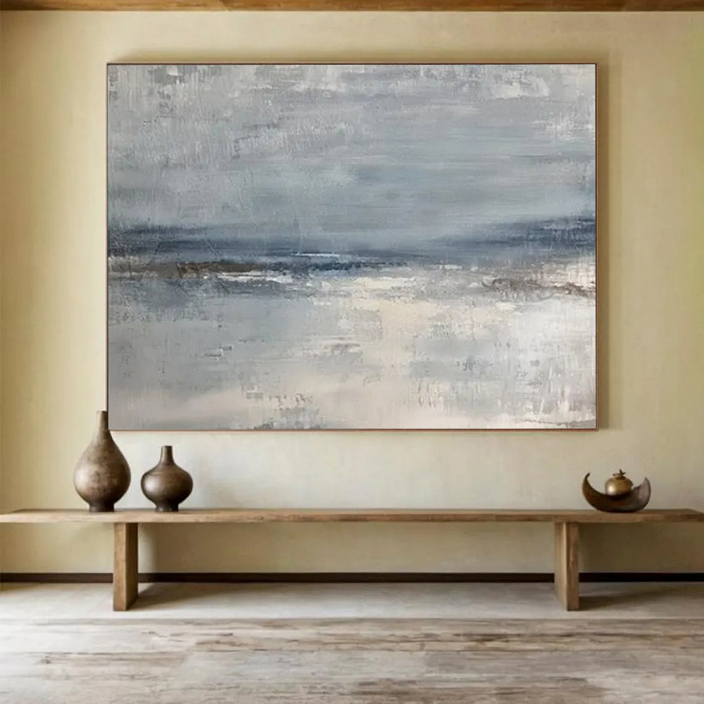 Elegant Large - Format Abstract Wall Art for Dining Room & Entryway LargeART1578