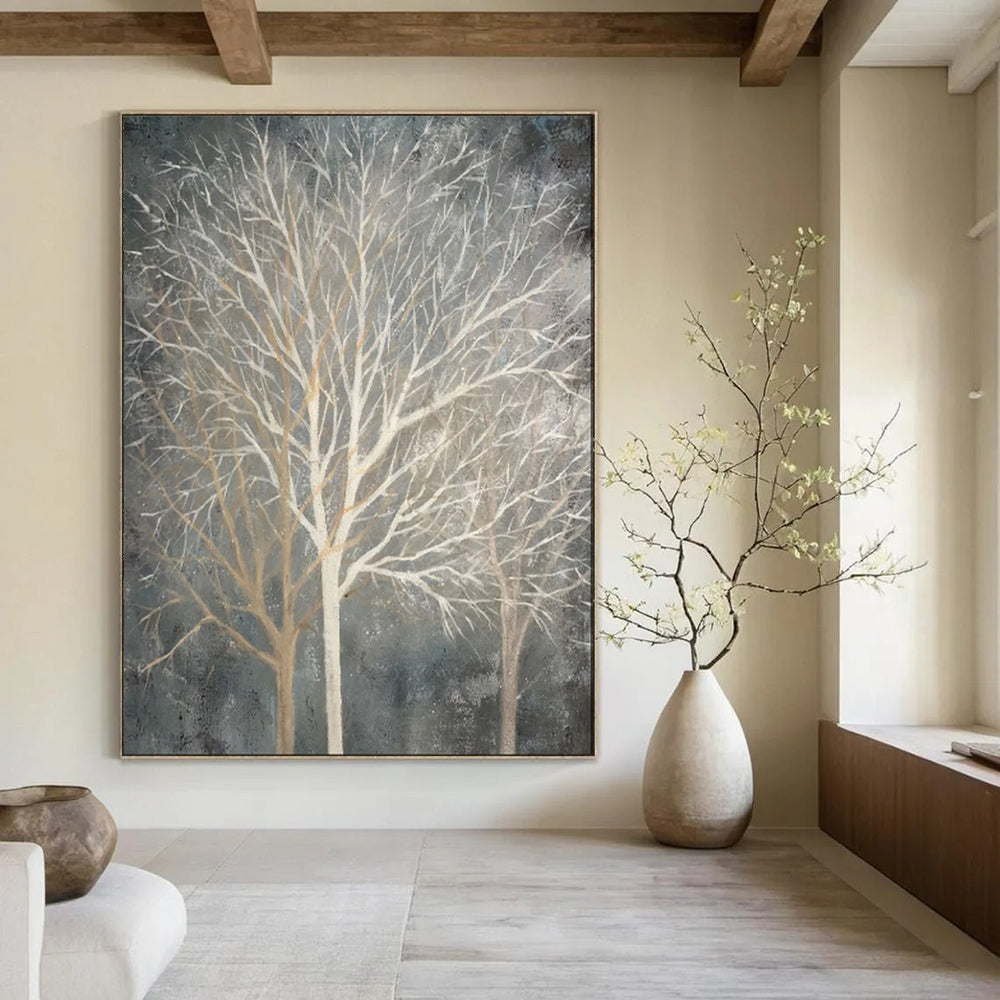 Hand-Painted Bespoke Abstract Canvas for Bar & Hotel LargeART1887