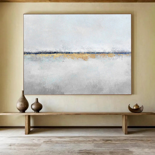 “Luminous Reverie” Immense Abstract Artwork for Entryway & Office DKH219