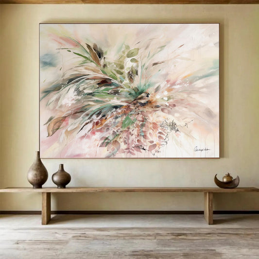 Grand Abstract Textured Canvas for Dining Room & Office DKH535