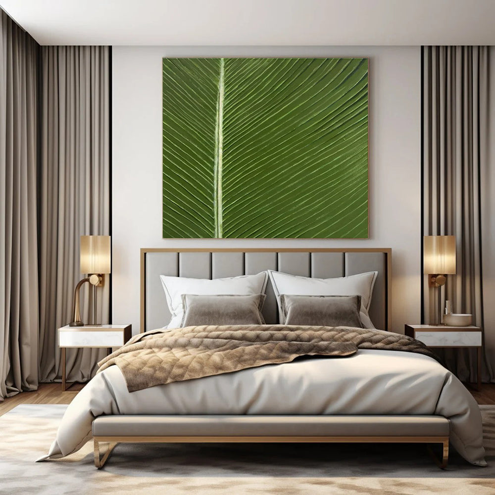 Hand-Painted Personalized Abstract Mural for Office & Hotel Executive Suites