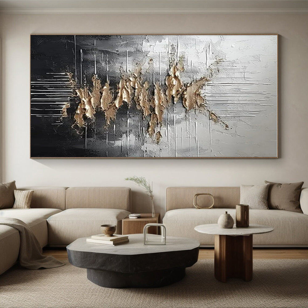 Huge Contemporary Abstract Painting for Event Photography Studio Sets