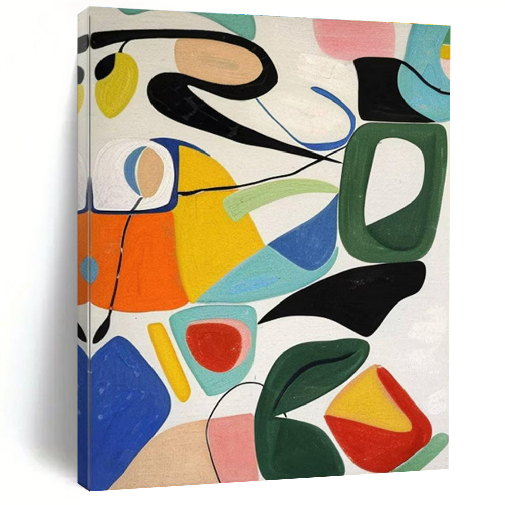 Gigantic Hand-Crafted Abstract Canvas for Impactful Wall Art LargeART0635