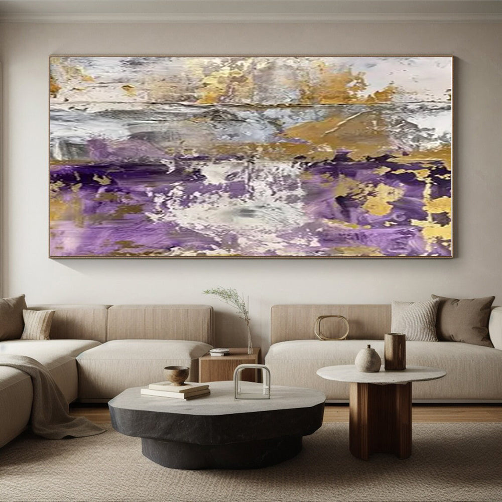 Extra-Vast Modern Abstract Canvas for Co-Working Space Collaborative Zones