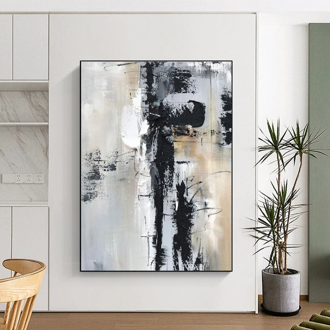 Giant Contemporary Abstract Art for Greenhouse Gardening Inspiration