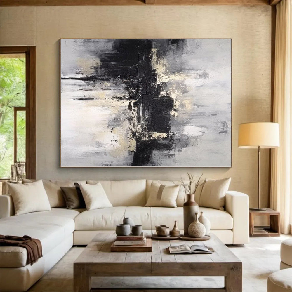 Personalized Whimsical Hand-Painted Abstract Art for Home Office Inspiration Wall