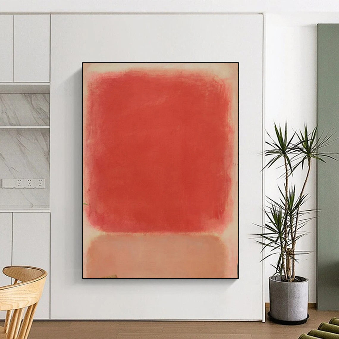 Large Modern Abstract Wall Decor for Technology Startup Office Break Rooms