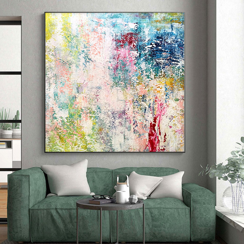 Immense Abstract Cosmic Art - Commissioned Mixed Media for Planetarium Atriums