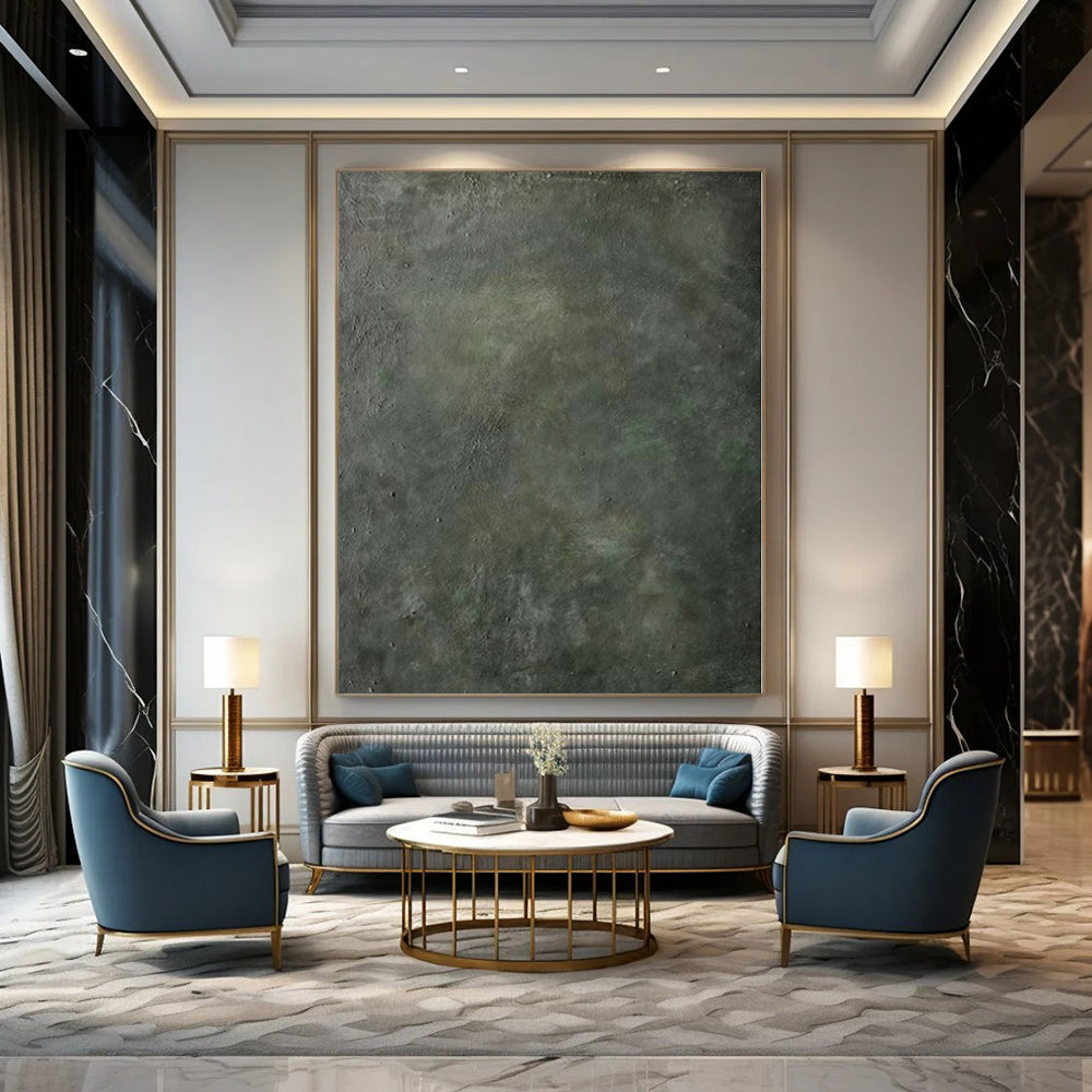 Immense Commissioned Abstract Art for Veterinary Emergency Clinic Waiting Areas