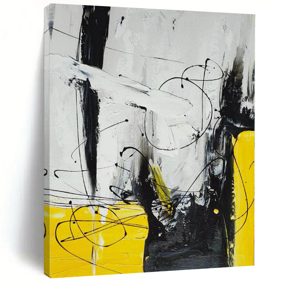 Oversized Custom Abstract Canvas for Pet Sleeping and Relaxing Corners