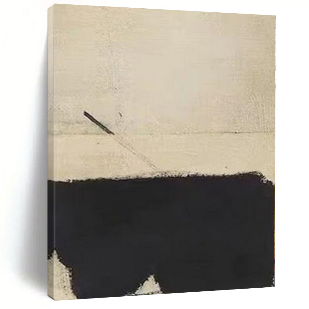 Oversized Hand-Painted Contemporary Abstract Art for Dining Room Behind Buffets