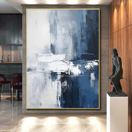 Giant Modern Abstract Wall Art for Art Gallery Feature Exhibitions