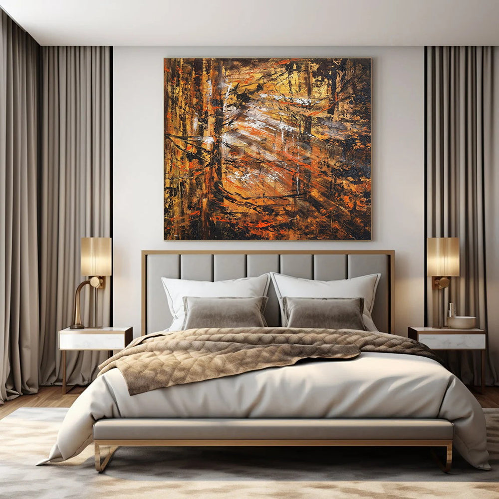 Extra-Huge Modern Abstract Wall Decor for Urban Art Galleries