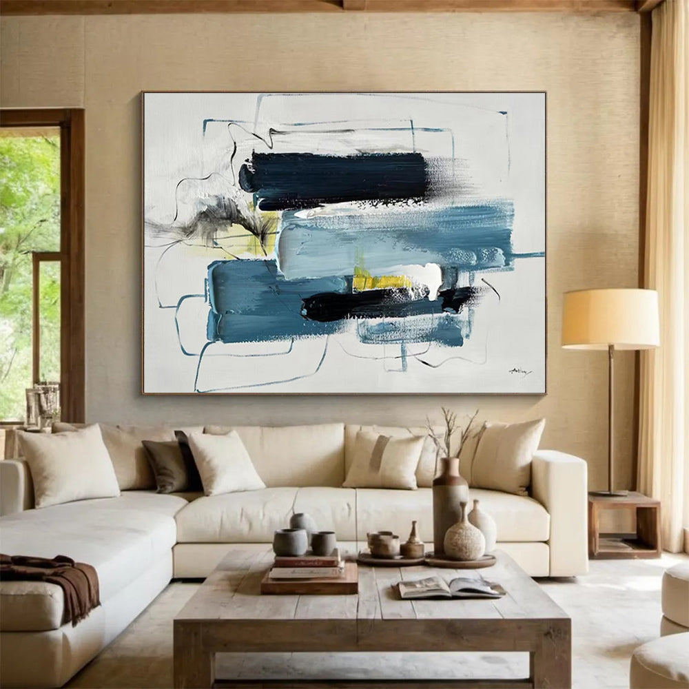 Colossal Abstract Canvas for Dining Room & Bar LargeART1561